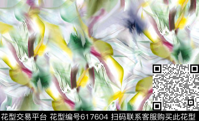 60001-炫彩.tif - 617604 - 抽象图 - 数码印花花型 － 女装花型设计 － 瓦栏