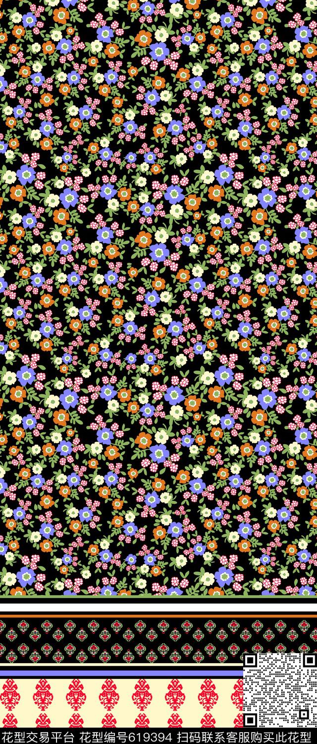 FF-1 (1)副本.jpg - 619394 - 花朵 花卉 定位 - 传统印花花型 － 女装花型设计 － 瓦栏