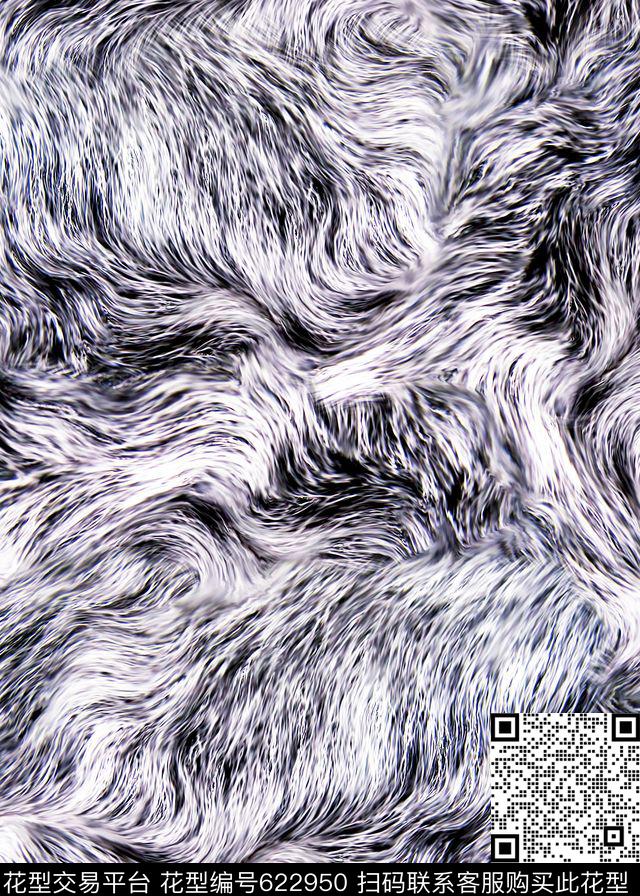 wal-16428-1-1.jpg - 622950 - 动物纹 皮毛 抽象 - 数码印花花型 － 女装花型设计 － 瓦栏