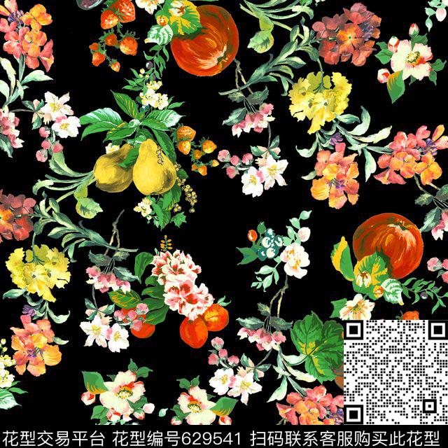 Z-2532-2.jpg - 629541 - 小碎花 花朵 花卉 - 数码印花花型 － 女装花型设计 － 瓦栏