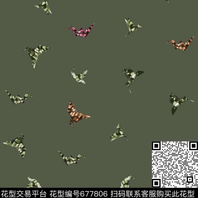 160702-1.jpg - 677806 - 大气手绘 花卉 手绘 - 传统印花花型 － 男装花型设计 － 瓦栏