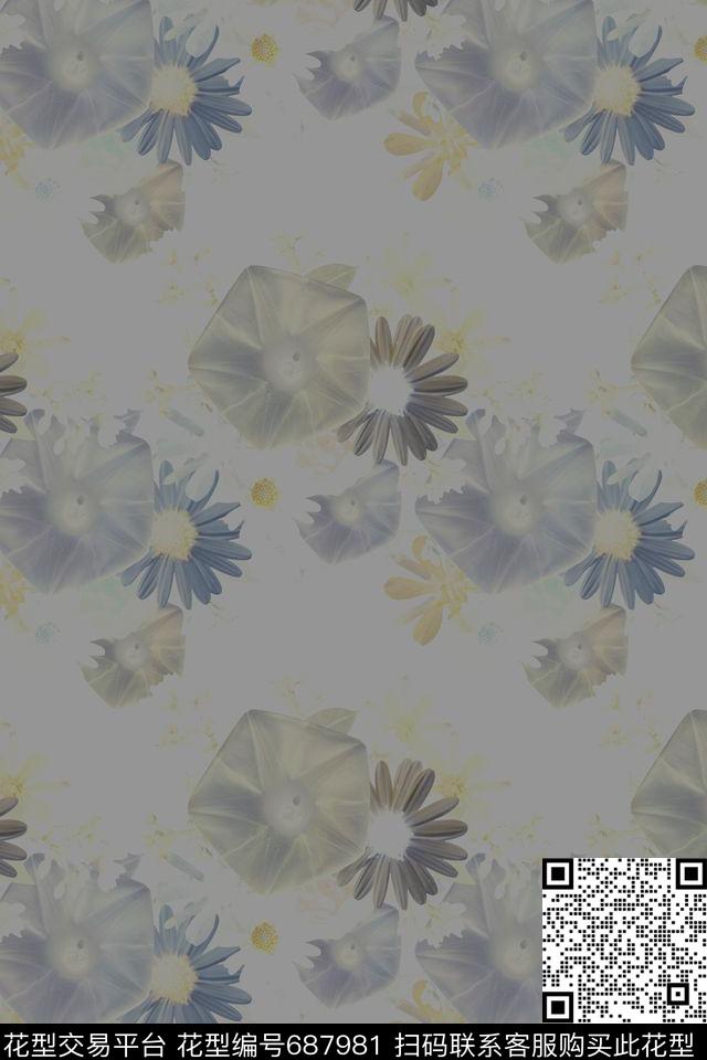 huAHUI1.jpg - 687981 - 时尚花卉 墙纸 沙发布 - 数码印花花型 － 墙纸花型设计 － 瓦栏