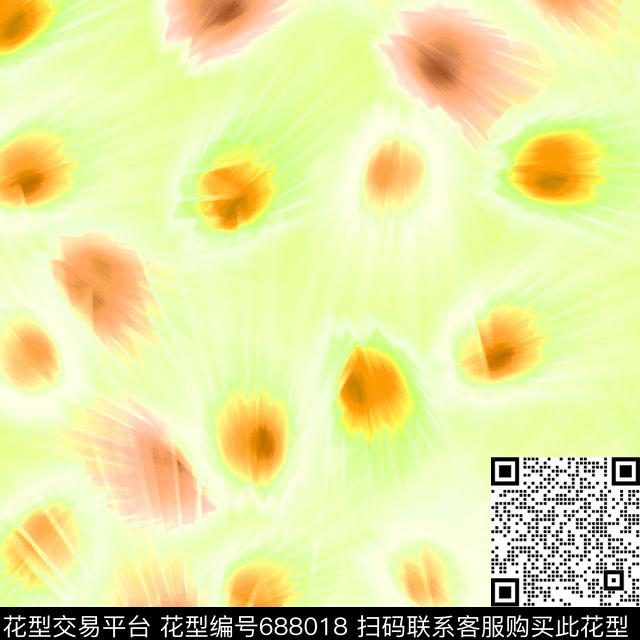 抽象纹理发射6.jpg - 688018 - 抽象 几何 纹理 - 数码印花花型 － 女装花型设计 － 瓦栏