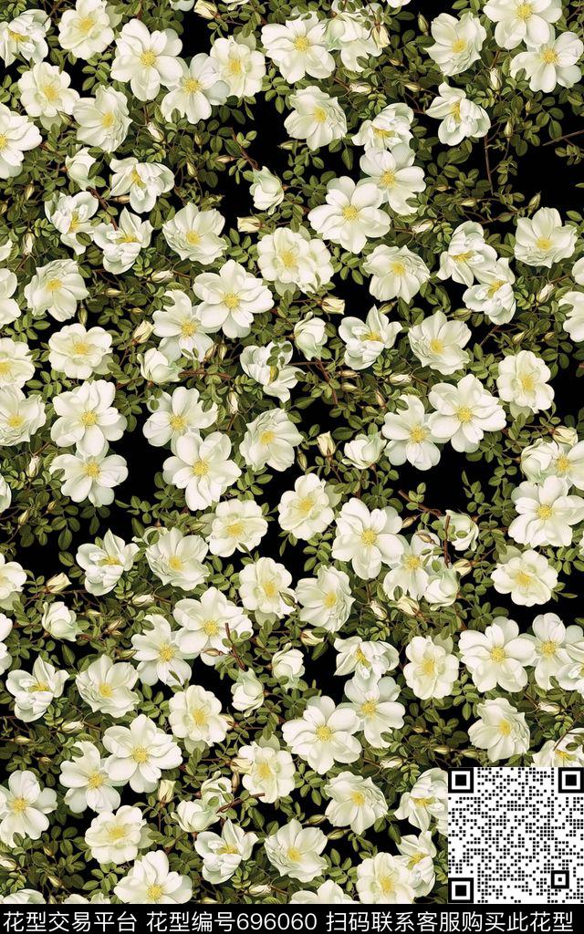 wal-160825-6 (1).jpg - 696060 - 小碎花 花朵 花卉 - 数码印花花型 － 女装花型设计 － 瓦栏