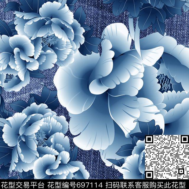 J_12626307.jpg - 697114 - garden 2017 flowers - 数码印花花型 － 女装花型设计 － 瓦栏