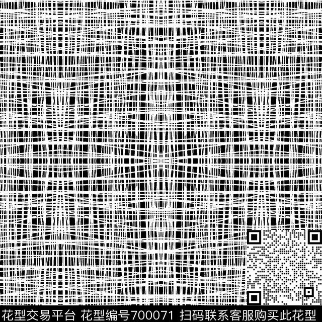 rough weaves.jpg - 700071 - 纹理 笔触 单色 - 传统印花花型 － 女装花型设计 － 瓦栏