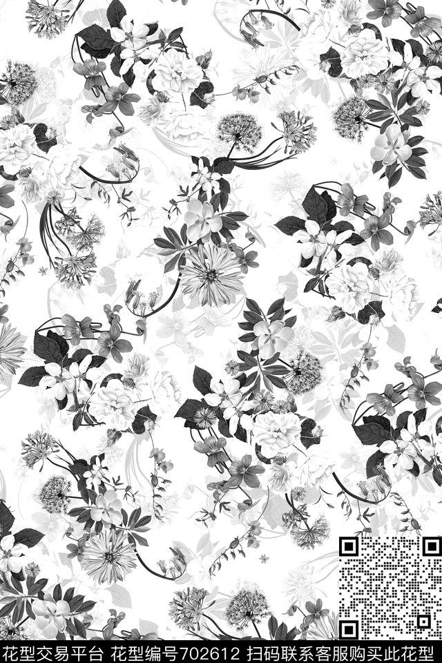 607-05-01.jpg - 702612 - 草本植物 流行时尚 花朵 - 数码印花花型 － 女装花型设计 － 瓦栏