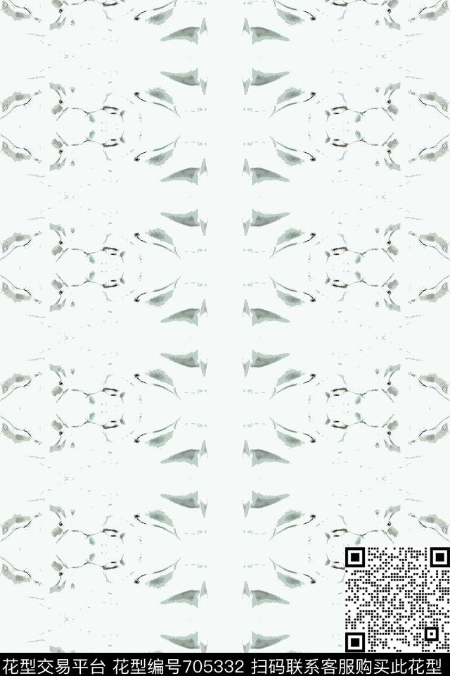 160903-nzhh-5-1.jpg - 705332 - 休闲时尚 条纹混搭 抽象图案 - 传统印花花型 － 男装花型设计 － 瓦栏
