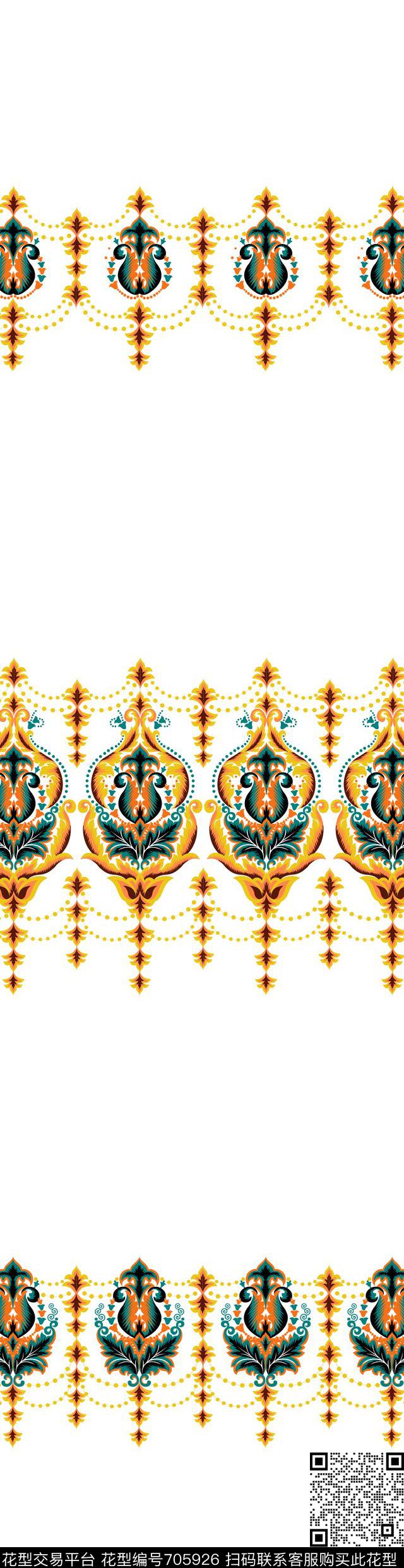 031.jpg - 705926 - 欧式 法式 美式 - 传统印花花型 － 窗帘花型设计 － 瓦栏