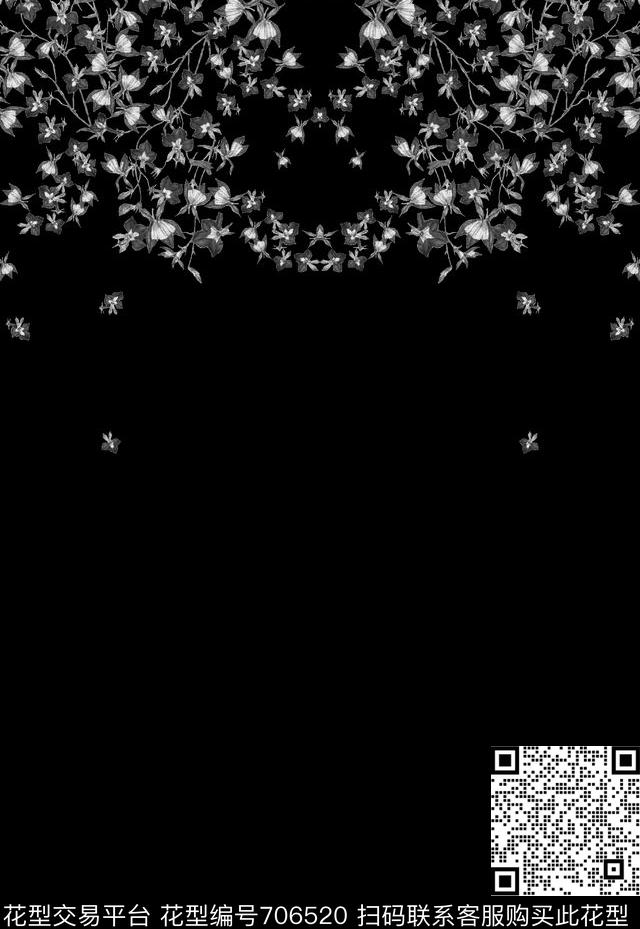 WL028.jpg - 706520 - 仿大牌男装 星星 小碎花 - 数码印花花型 － 男装花型设计 － 瓦栏