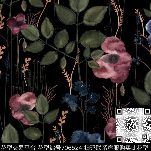 WL030.jpg - 706524 - 花卉 花朵 仿大牌女装 - 数码印花花型 － 女装花型设计 － 瓦栏