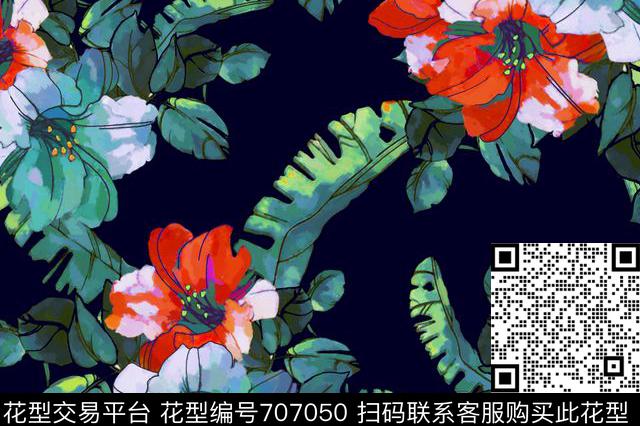 朵花-2.jpg - 707050 - 花瓣 大花 花朵 - 数码印花花型 － 女装花型设计 － 瓦栏