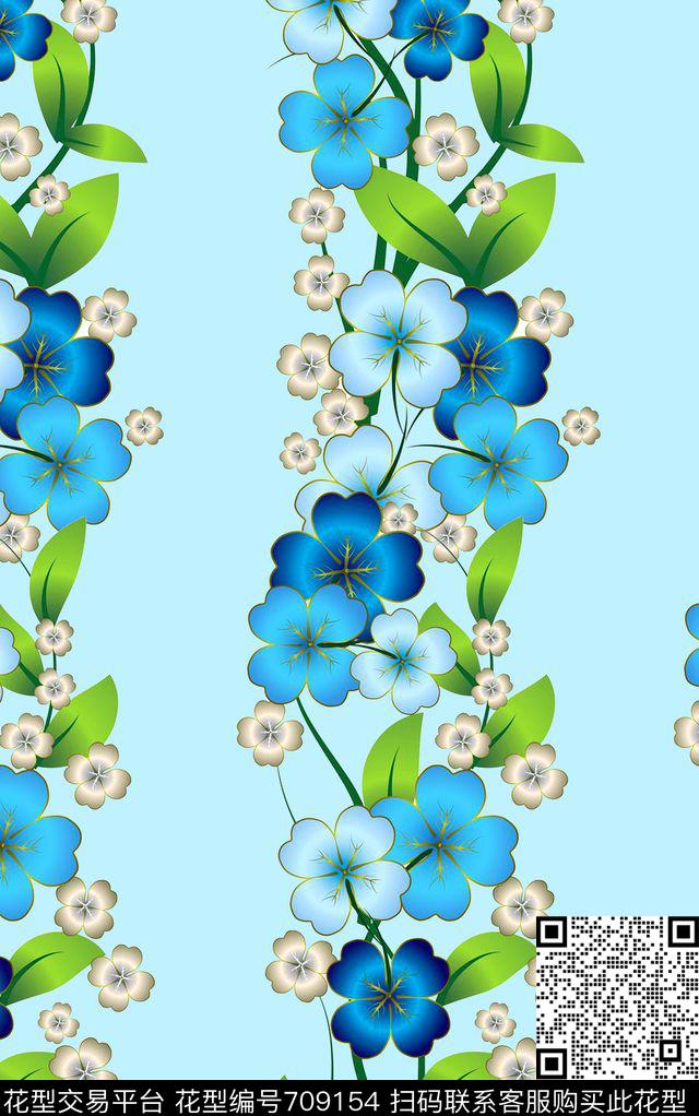 xl-323-1.jpg - 709154 - 花 珠宝 碎花 - 数码印花花型 － 女装花型设计 － 瓦栏