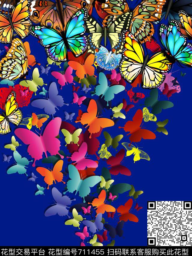 K4.2.jpg - 711455 - kidswear butterflies single - 数码印花花型 － 童装花型设计 － 瓦栏