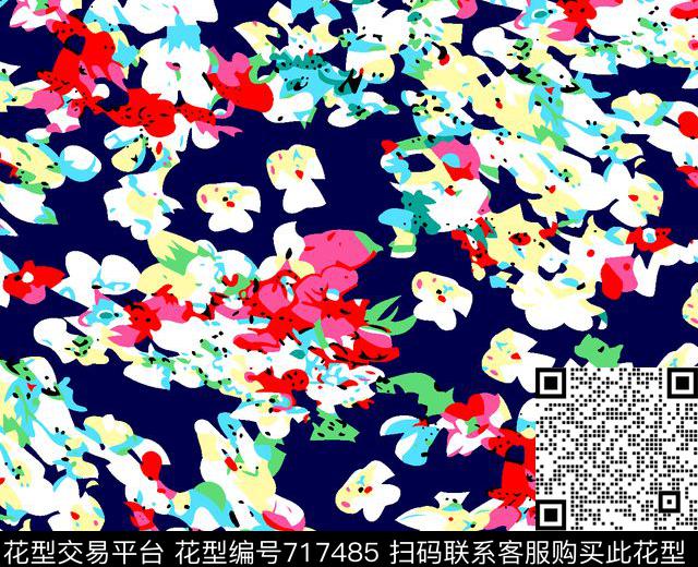 07314.tif - 717485 - 小碎花 清晰 流行 - 传统印花花型 － 泳装花型设计 － 瓦栏