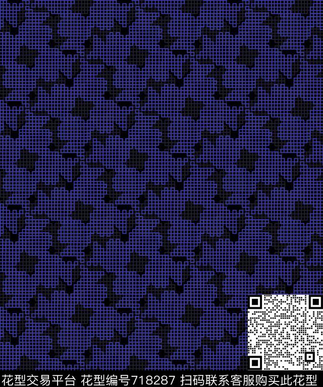 领带.jpg - 718287 - 时尚 个性 领带 - 数码印花花型 － 其他花型设计 － 瓦栏