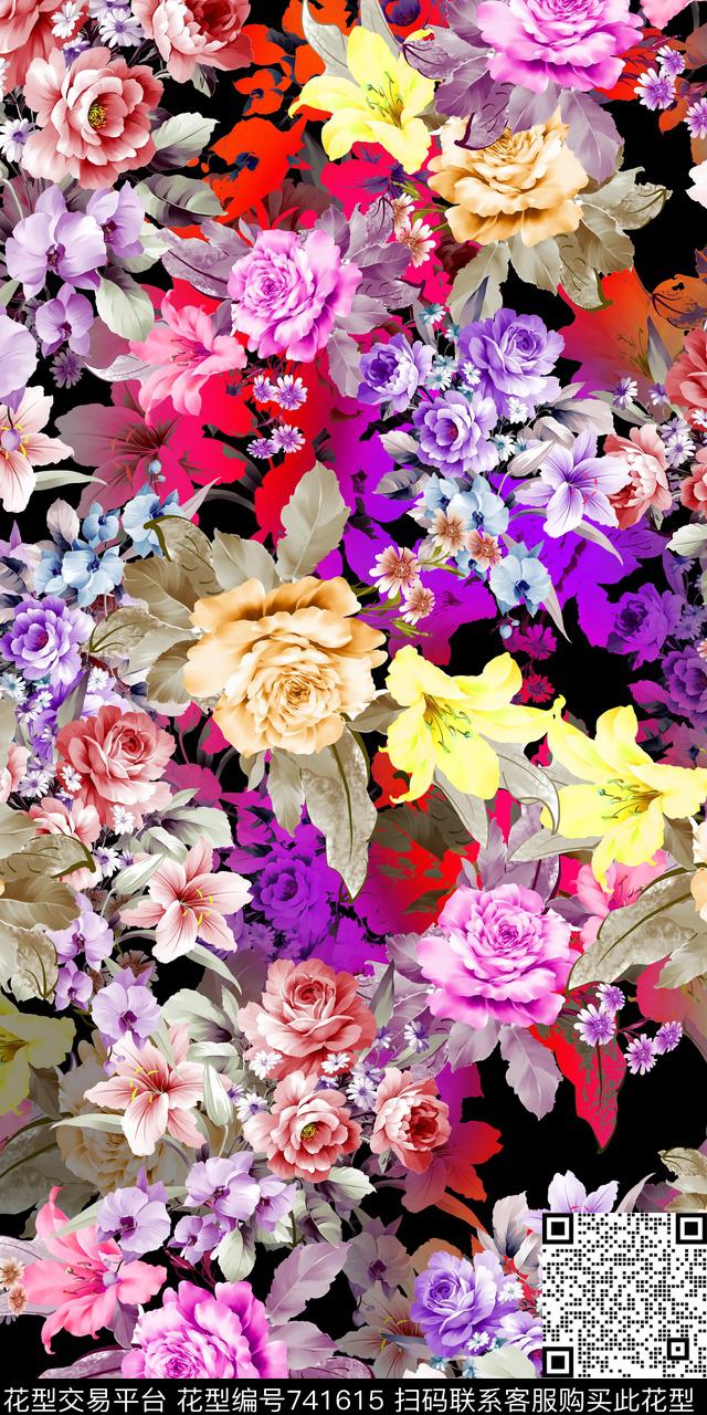 1115-02-01.jpg - 741615 - 花朵 花卉 - 数码印花花型 － 女装花型设计 － 瓦栏