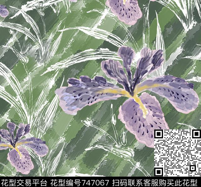 ZENG0027-d.jpg - 747067 - 大花 花朵 花卉 - 数码印花花型 － 女装花型设计 － 瓦栏