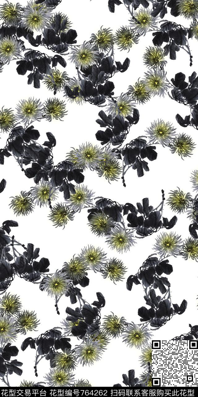 20161222-53S.jpg - 764262 - 抽象花 小碎花 花卉 - 数码印花花型 － 女装花型设计 － 瓦栏