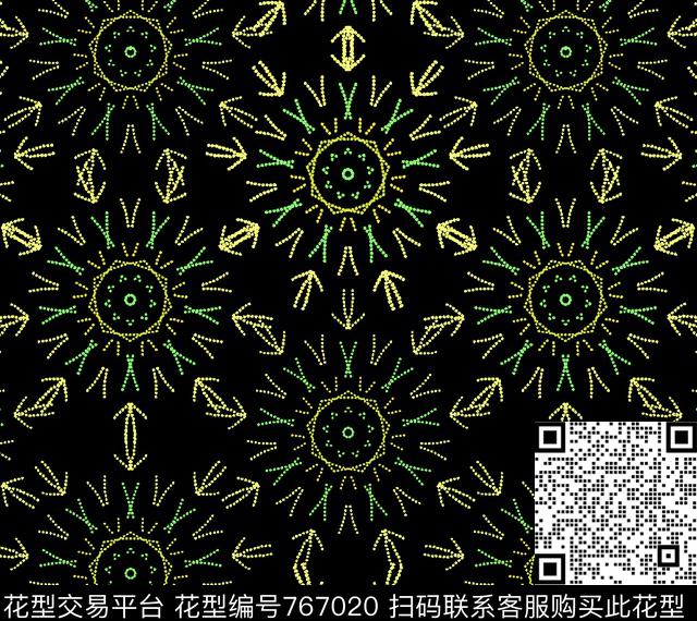 ZENG0030-4.jpg - 767020 - 圆形 波点 圆点 - 传统印花花型 － 童装花型设计 － 瓦栏