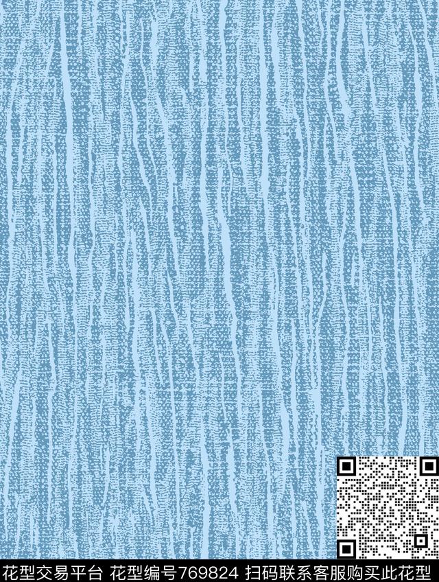 18.tif - 769824 - 树皮 笔刷 曲线 - 传统印花花型 － 墙纸花型设计 － 瓦栏