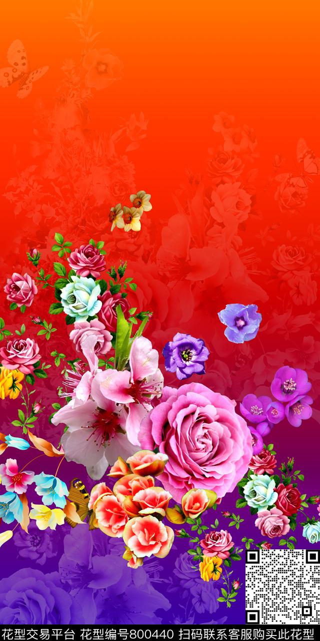2017-LY-03-08.jpg - 800440 - 抽象 清爽 花卉 - 数码印花花型 － 女装花型设计 － 瓦栏