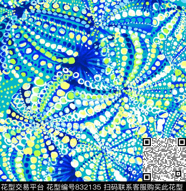 170318-3.jpg - 832135 - 解构 波点 圆圈 - 传统印花花型 － 泳装花型设计 － 瓦栏