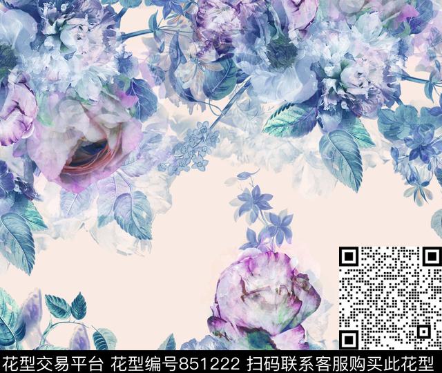 ccc.jpg - 851222 - 花瓣 玫瑰 大花 - 数码印花花型 － 女装花型设计 － 瓦栏