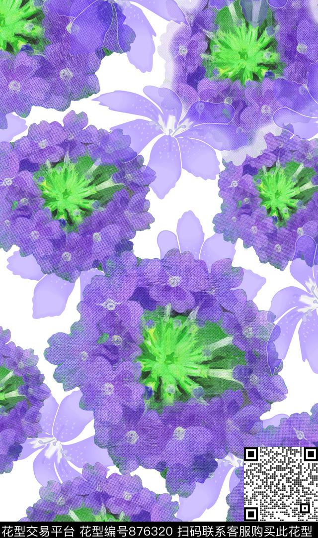 eeew.jpg - 876320 - 花朵 色彩 花卉 - 传统印花花型 － 女装花型设计 － 瓦栏