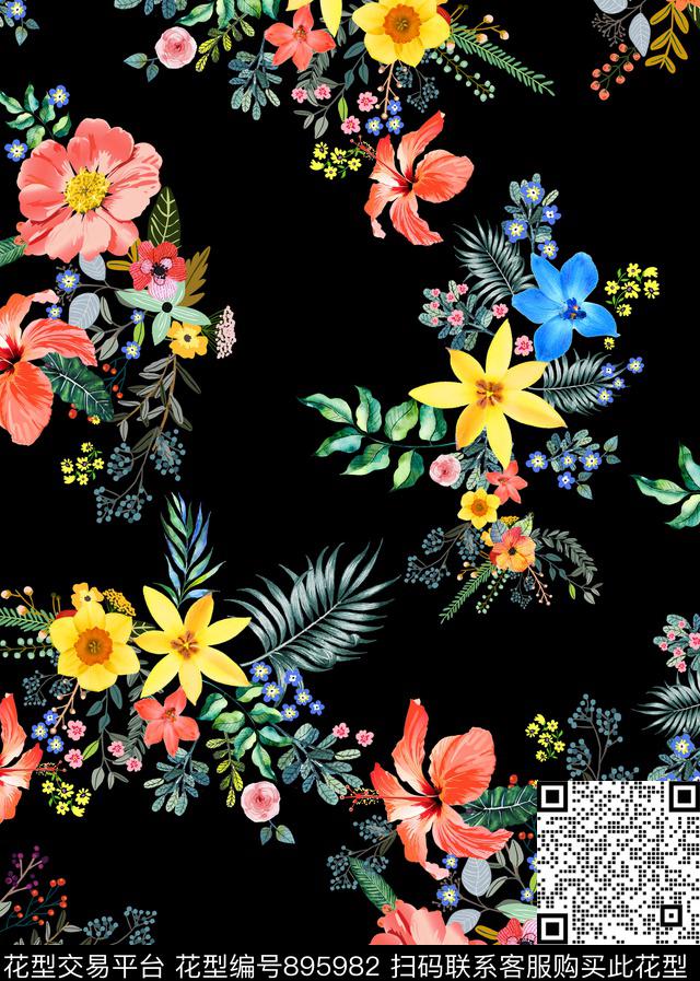 2017 0702 oz.jpg - 895982 - 条纹 大牌风 佩斯利 - 传统印花花型 － 女装花型设计 － 瓦栏