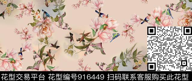 070806-1.jpg - 916449 - 花卉 3D立体 水彩花卉 - 数码印花花型 － 女装花型设计 － 瓦栏