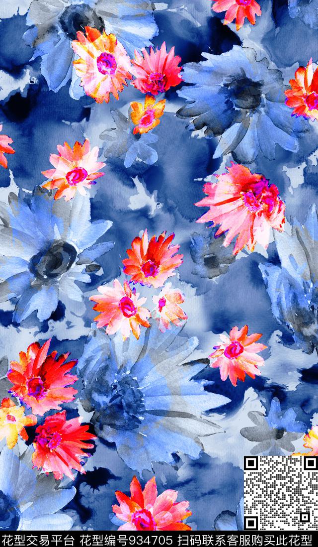 2017-09-w1-ok.jpg - 934705 - 花卉 云纹花 - 数码印花花型 － 女装花型设计 － 瓦栏