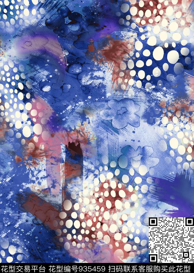 2017-09-w2-ok.jpg - 935459 - 民族风 - 数码印花花型 － 女装花型设计 － 瓦栏