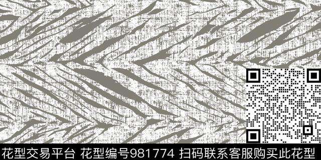 palm-v1 index.jpg - 981774 - 条纹 肌理 底纹 - 传统印花花型 － 床品花型设计 － 瓦栏