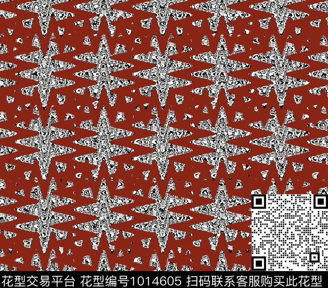 X15-4.jpg - 1014605 - 休闲 皮革 几何 - 传统印花花型 － 箱包花型设计 － 瓦栏
