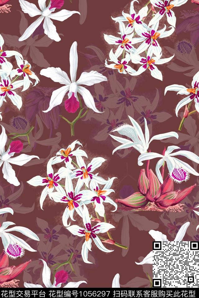 4-29-3.jpg - 1056297 - 数码花型 小碎花 抽象 - 数码印花花型 － 女装花型设计 － 瓦栏