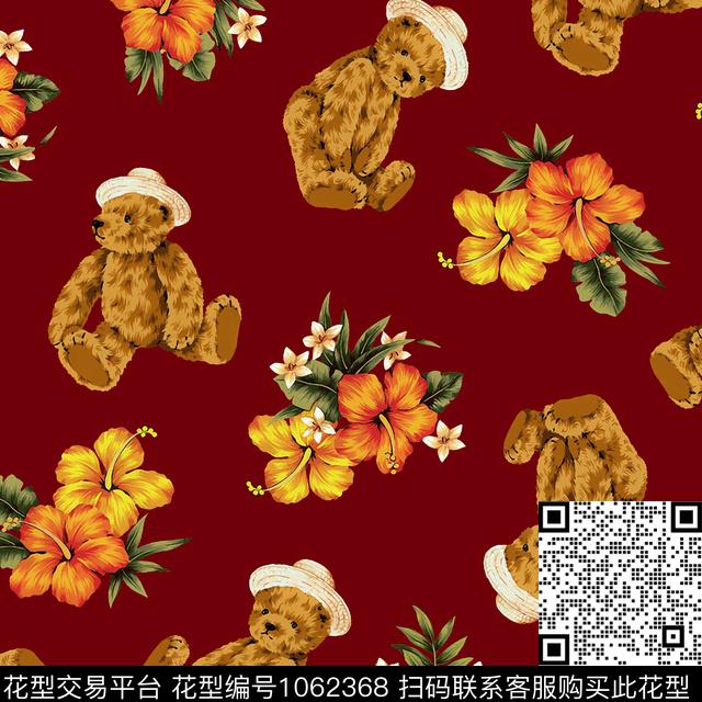 童装抱枕卡通数码印花花型下载（图片编号: 1062368） - 瓦栏（Walan）