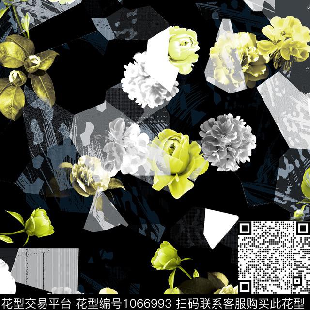 AW160049xin.jpg - 1066993 - 大花 数码花型 春夏花型 - 数码印花花型 － 女装花型设计 － 瓦栏