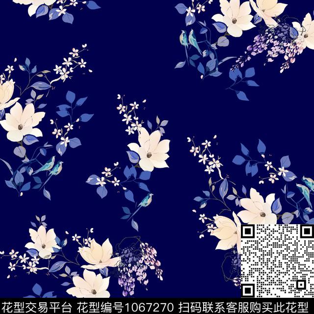 10.jpg - 1067270 - 花卉 3D立体 绿植树叶 - 数码印花花型 － 女装花型设计 － 瓦栏