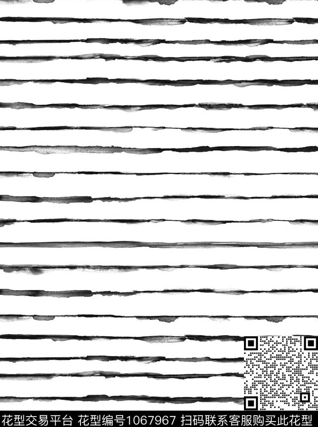 45930-v1.jpg - 1067967 - 线条 肌理 波浪纹 - 传统印花花型 － 床品花型设计 － 瓦栏