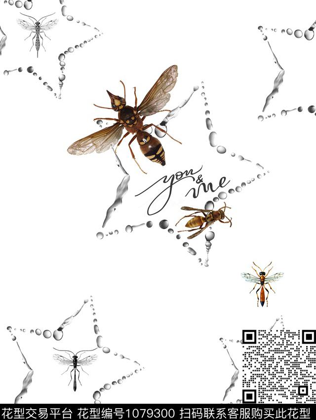 艺术创意抽象数码印花花型下载（图片编号: 1079300） - 瓦栏（Walan）