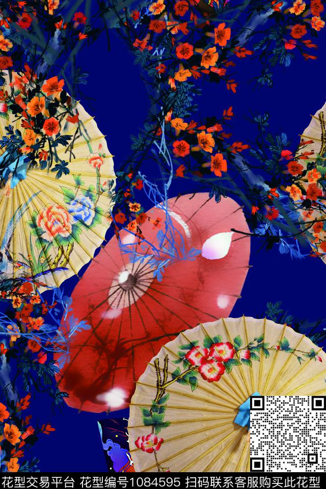 204-3.jpg - 1084595 - 数码花型 小碎花 中国 - 数码印花花型 － 女装花型设计 － 瓦栏