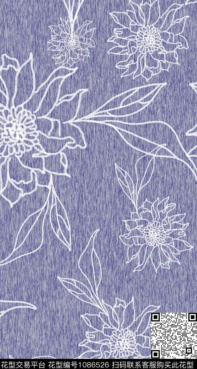 6.22.jpg - 1086526 - 数码花型 绘画 线条 - 数码印花花型 － 其他花型设计 － 瓦栏