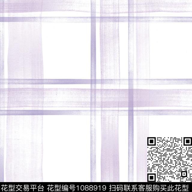 2018-06-24---03E.jpg - 1088919 - 格子 几何 简约 - 传统印花花型 － 床品花型设计 － 瓦栏