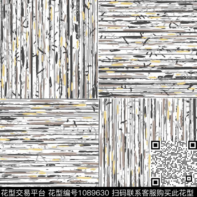 12.jpg - 1089630 - 条纹 抽象 几何 - 传统印花花型 － 床品花型设计 － 瓦栏