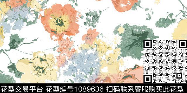 2.jpg - 1089636 - 抽象 花卉 女装 - 传统印花花型 － 女装花型设计 － 瓦栏