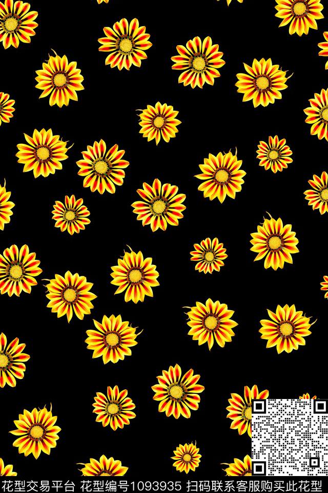 0705dfdf.jpg - 1093935 - 数码花型 小碎花 定位花 - 数码印花花型 － 其他花型设计 － 瓦栏
