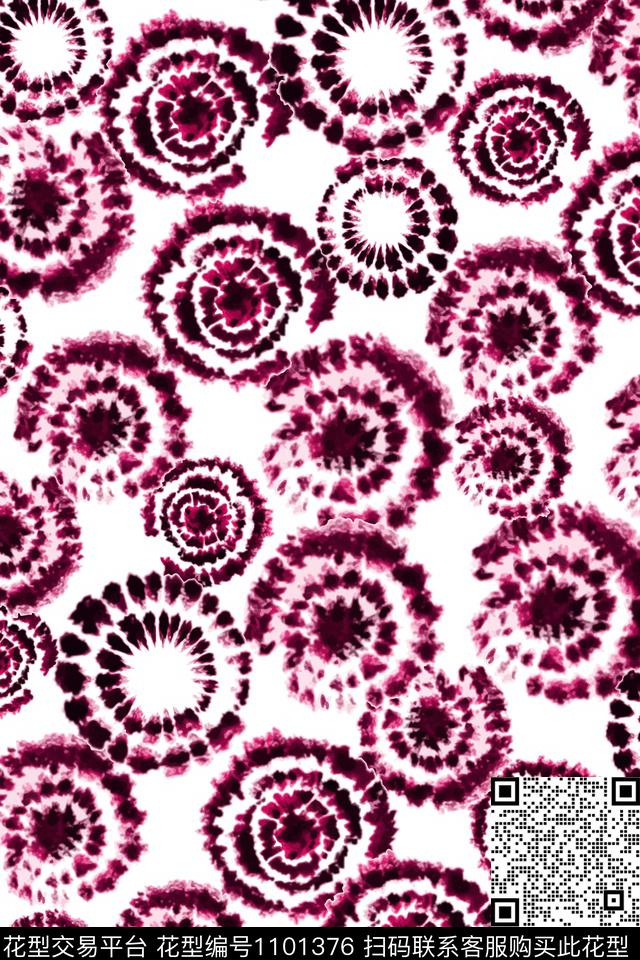 2018-7-27.jpg - 1101376 - 手绘花卉 日本纹理 墨水 - 数码印花花型 － 女装花型设计 － 瓦栏