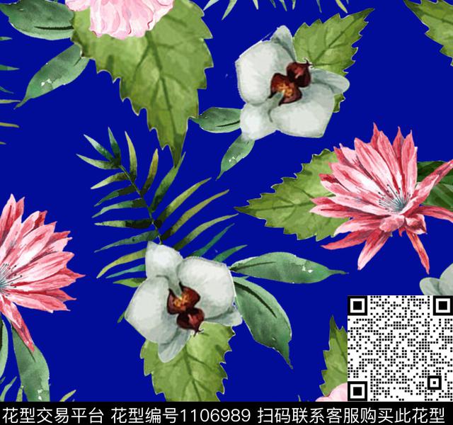 1261-4.jpg - 1106989 - 花卉 欧洲 数码花型 - 传统印花花型 － 女装花型设计 － 瓦栏