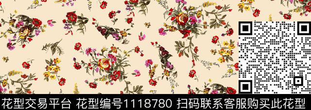 1616.jpg - 1118780 - 数码花型 抽象 花卉 - 数码印花花型 － 女装花型设计 － 瓦栏